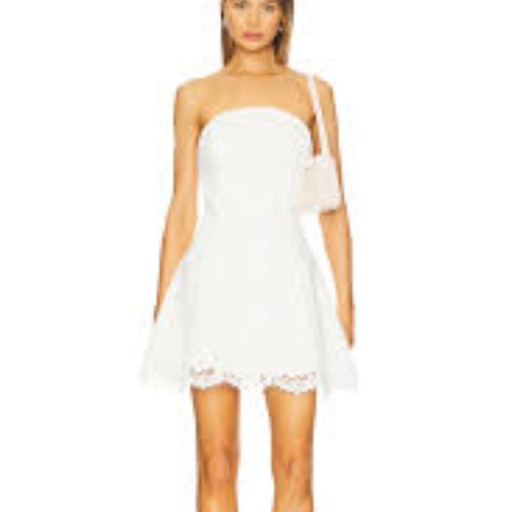 Romilly Dress – Amanda Uprichard WHITE LACE